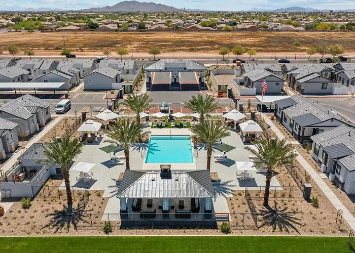 Breezy Modern House In With Pool,bbq Apartment Casa Grande